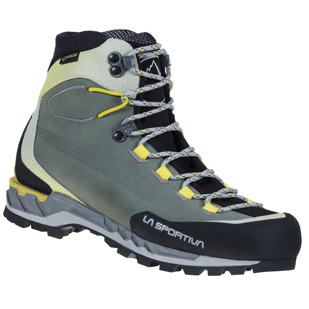 La Sportiva Bergschuhe Damen - La Sportiva Trango Tech Leather GTX Grau - DE-17489